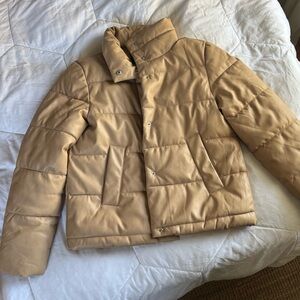 7 For All Mankind Camel Puffer like new